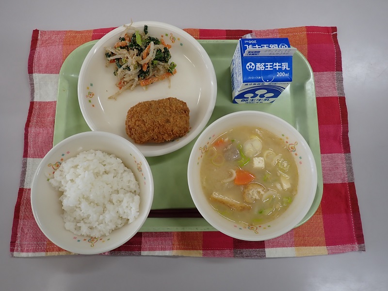 12月2日の給食