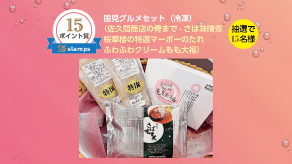 15ポイント賞