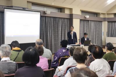 くにみ観月台カレッジ全体学習「町長講話」
